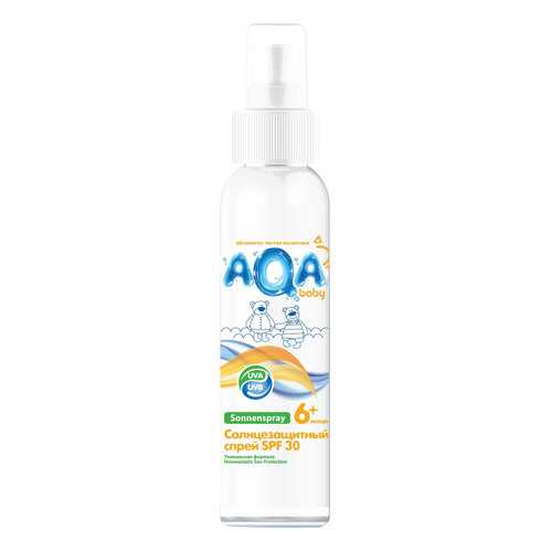 Солнцезащитное средство для детей AQA baby SPF 30 150 мл
