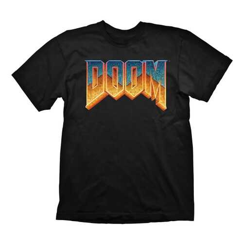 Футболка мужская Gaya Entertainment Doom Logo черная L