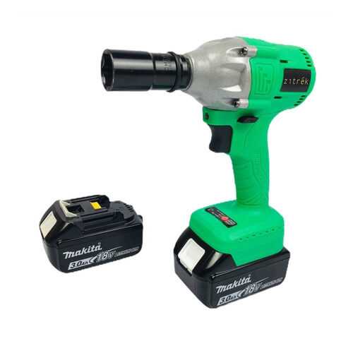 Гайковерт аккумуляторный бесщеточный Zitrek Crusher 20-Li (20В, 2 Li-ion, кейс) 063-4077