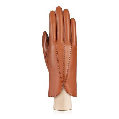 Перчатки женские Eleganzza F-IS0090 коричневые 6.5