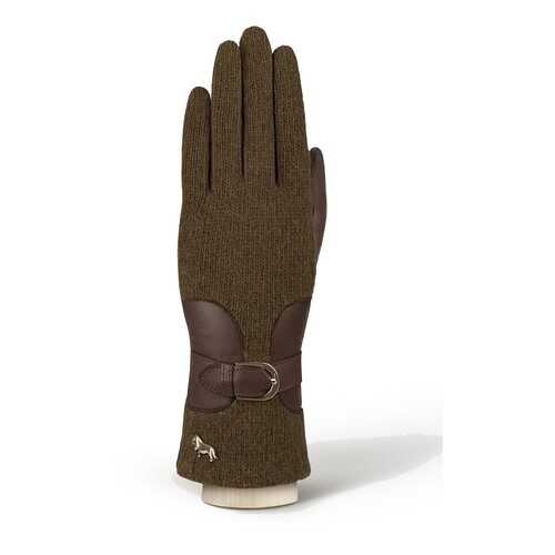 Перчатки женские Labbra LB-4108 коричневые 7.5