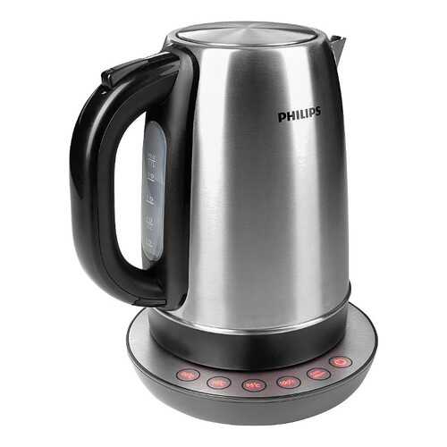 Чайник электрический Philips HD9326/20 Black/Silver