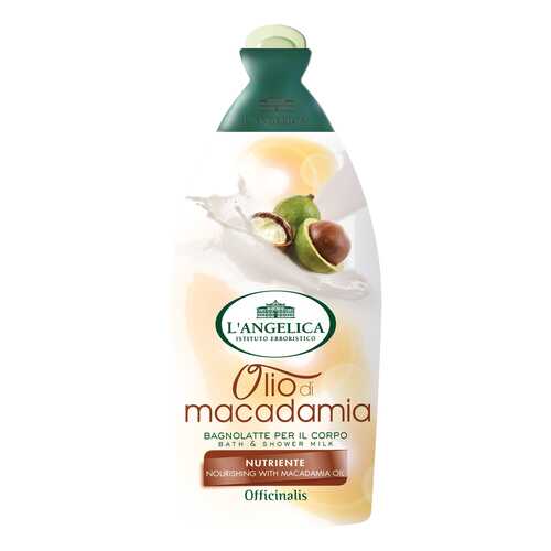 Гель для душа L'Angelica Officinalis с маслом макадамии 500 мл