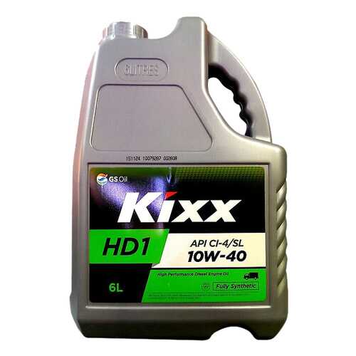 Моторное масло Kixx HD1 10W-40 6л