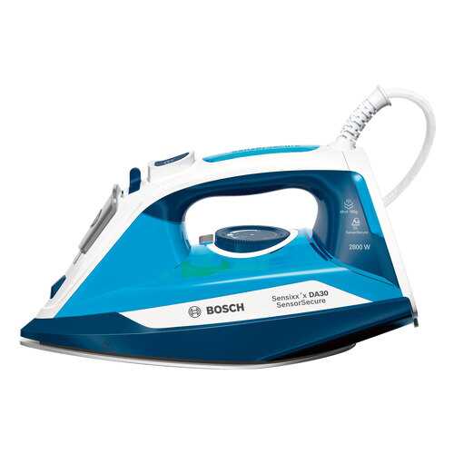 Утюг Bosch SensorSecure TDA3028210 White/Blue