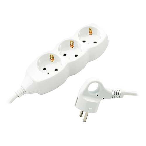 Удлинитель СТАРТ S 3X1-Z, 3 розетки, 1,5 м, White
