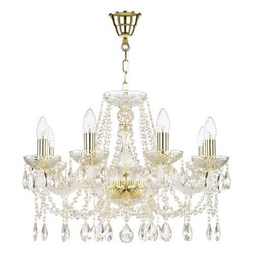 Люстра хрустальная 107/8/200 G Bohemia Ivele Crystal