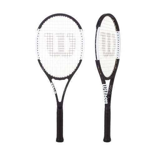 Ракетка для большого тенниса Wilson Pro Staff RF 97 Autograph черная/белая