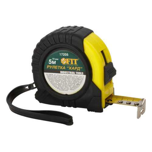 Рулетка Хард 5 м x 19 мм FIT 17205