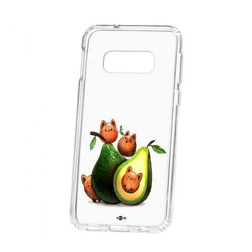 Чехол Samsung Galaxy S10e Kruche Print Авокотики