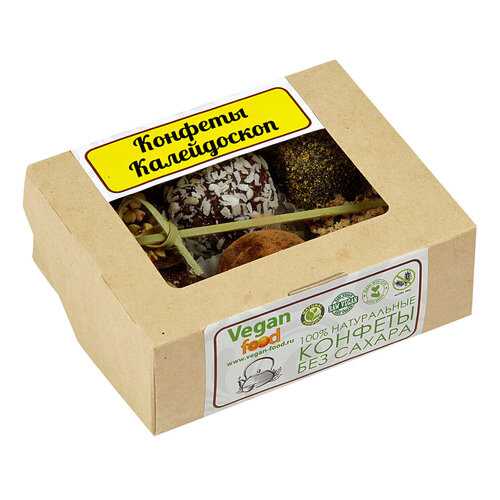 Ассорти конфет Калейдоскоп вкусов 6 штук в эко-упаковке