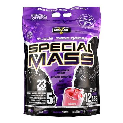 Maxler Special Mass Gainer, 5430 г, вкус: клубника