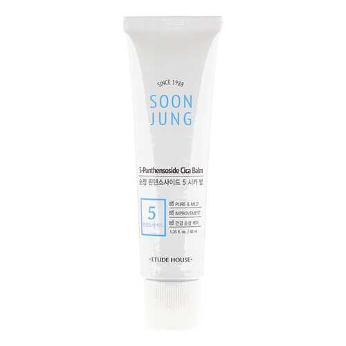 Бальзам для лица Etude House Soon Jung 5 Panthensoside Cica Balm 40 мл