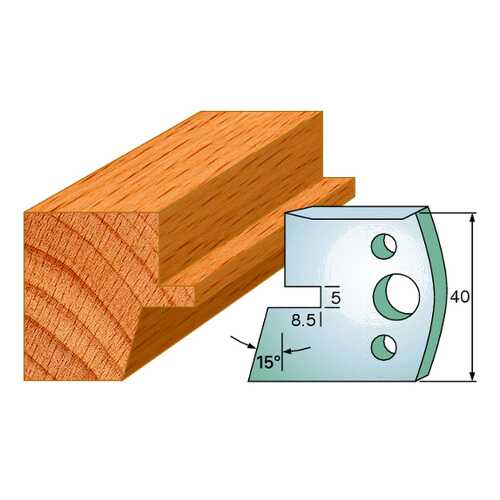 Комплект из 2-х ножей 40x4 SP CMT 690.085