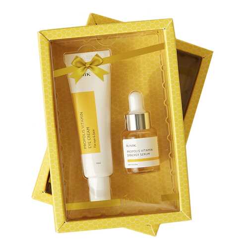 Подарочный набор iUNIK Propolis Eye Сream Set Витаминный крем для кожи вокруг глаз 15 мл