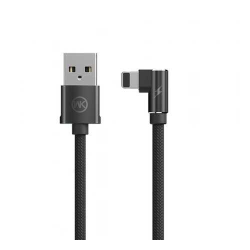 Кабель WK Yosi USB-iP Black 1m 2.4A