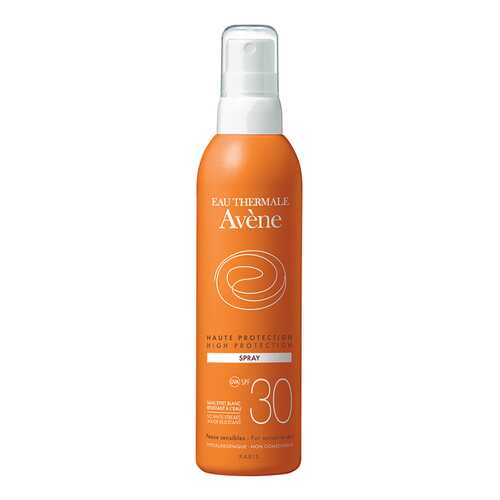 Солнцезащитное средство Avene Solaire SPF 30 Спрей 200 мл