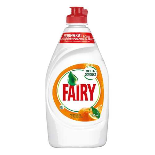 Средство для мытья посуды Fairy апельсин и лимонник 450 мл