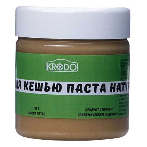 Натуральная кешью паста Krodo 150 г