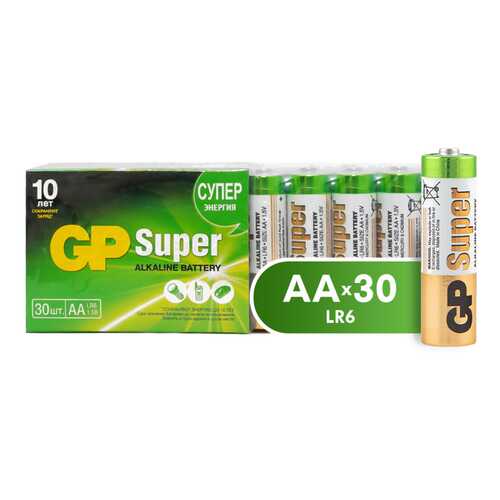 Батарейка GP Super Alkaline АА (15A-2CRVS30) 30 шт