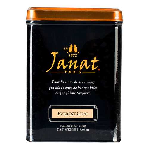 Чай черный Janat Paris с Эвереста 200 г