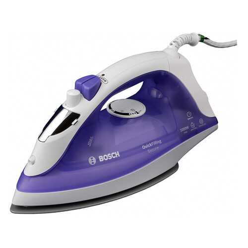 Утюг Bosch Quick Filling TDA2377 White/Purple