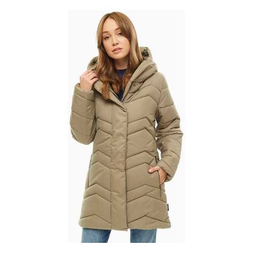 Пуховик женский Jack Wolfskin 1204941-5110 бежевый XS