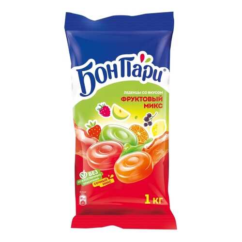 Карамель Бон Пари фрутовый микс 1 кг