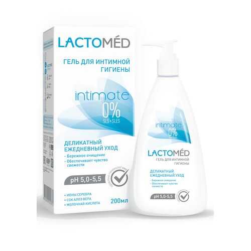 Гель для интимной гигиены LACTOMED деликатный ежедневный уход 200 мл