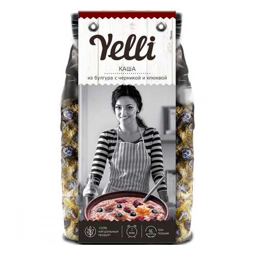 Каша Yelli Из булгура с черникой и клюквой, 120 гр