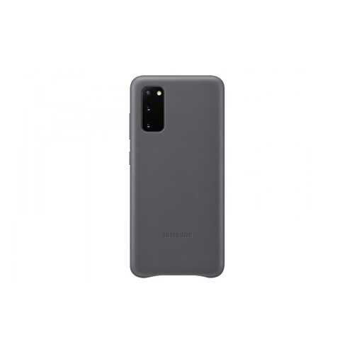 Чехол Samsung Leather Cover X1 для Galaxy S20 Grey