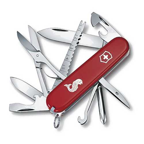 Мультитул Victorinox Fisherman 1.4733.72 91 мм красный, 17 функций