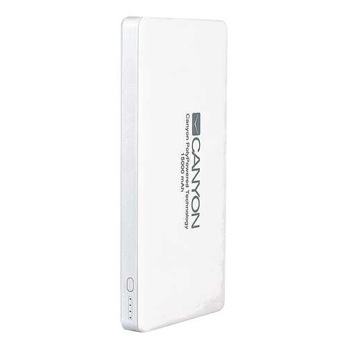 Внешний аккумулятор CANYON CNS-TPBP15W 15000 мА/ч White