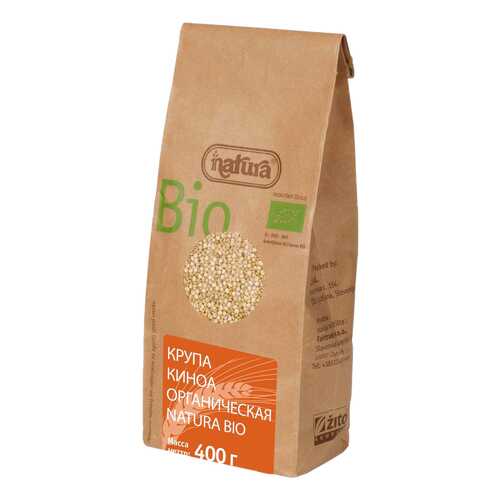 Крупа Natura Bio киноа органическая 400 г