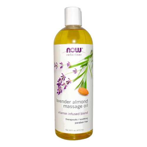 Масло для тела Now Lavender Almond Massage Oil 473 мл
