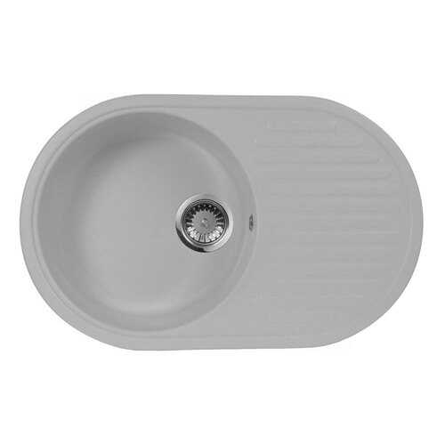 Мойка для кухни гранитная AquaGranitEx m-18 серый