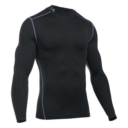Лонгслив Under Armour ColdGear Armour Compression Mock LS, 001 черный, MD