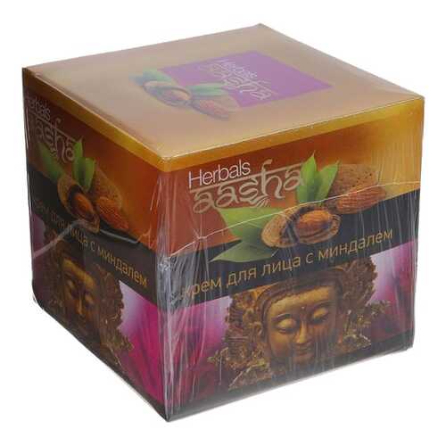Крем для лица Aasha С миндалем 50 г