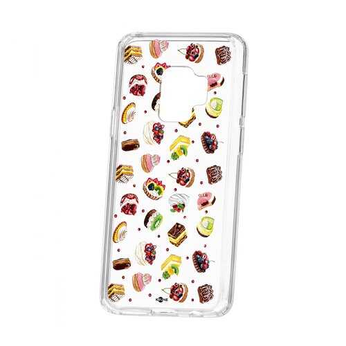 Чехол Kruche Samsung Galaxy S9 Print Cake
