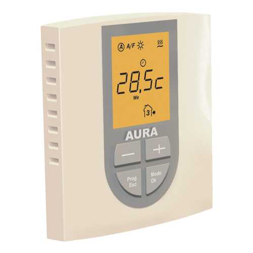 Терморегулятор для теплых полов Aura Technology VTC 770 кремовый