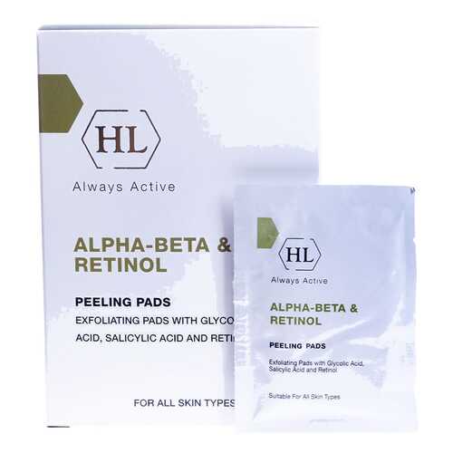 Отшелушивающие салфетки Holy Land Peeling Pads Alpha-Beta & Retinol 24 шт