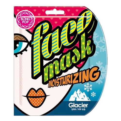 Маска для лица Bling pop Glacier Moisturizing Mask 25 мл