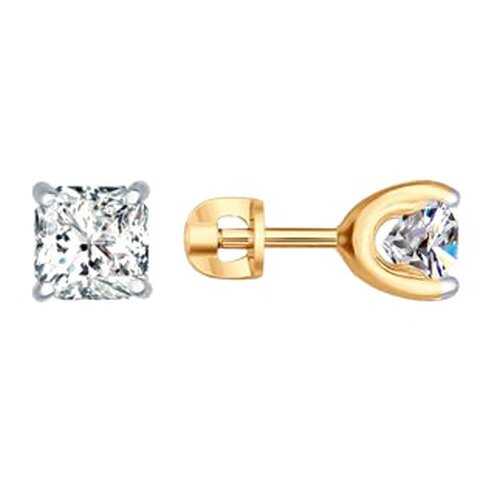 Серьги SOKOLOV из серебра со Swarovski Zirconia 89020084