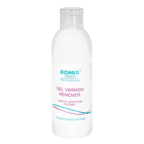 Жидкость для снятия лака Domix Green Professional Gel Varnish Remover 200 мл