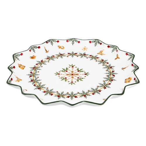 Блюдо Lefard, Christmas Collection, 39,5 см, снежинка