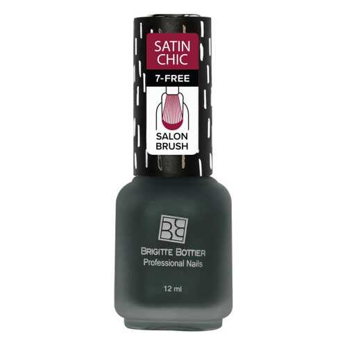 Лак Brigitte Bottier Satin Chic тон 154 графитовый, 12 мл