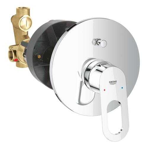 Смеситель для встраиваемой системы Grohe BauLoop 29081000 серебристый
