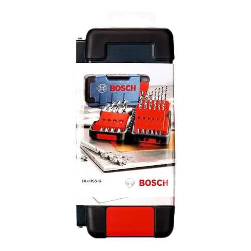 Сверло универсальное Bosch HSS-G СВЕРЛ 1-10 мм TOUGH BOX 2607019578