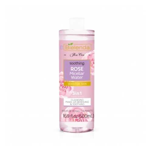 Мицеллярная вода Bielenda Rose Care 3 в 1, 200 мл