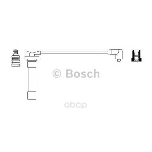 Провод высоковольтный Bosch 0986356171